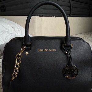 LIKE NEW - Michael Kors Black Satchel